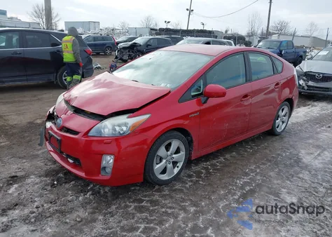 2010 Toyota Prius V из США, поврежденный, VIN JTDKN3DUXA0077355